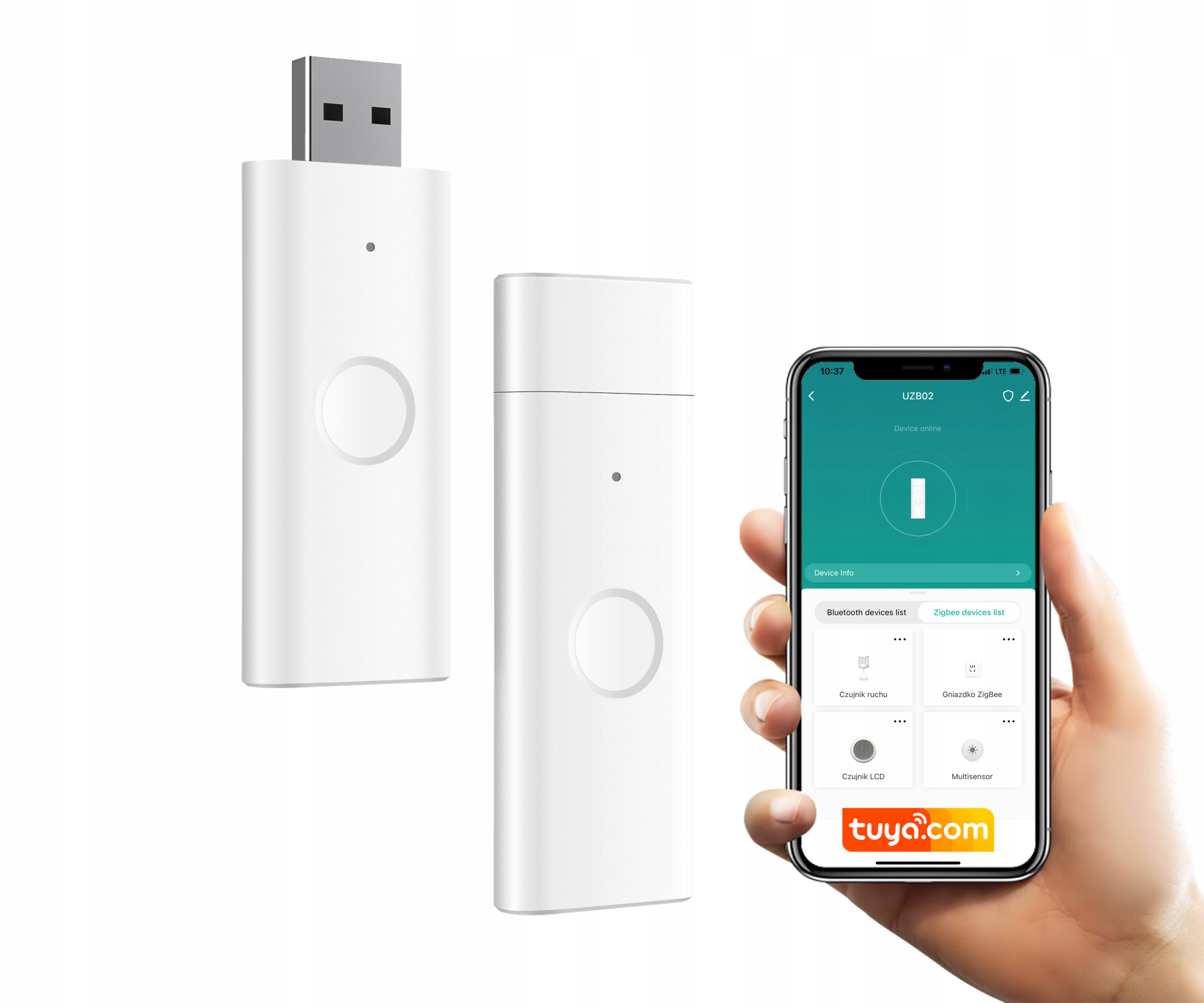 

Multibramka ZigBee Bluetooth Alarm Tuya WiFi z Usb