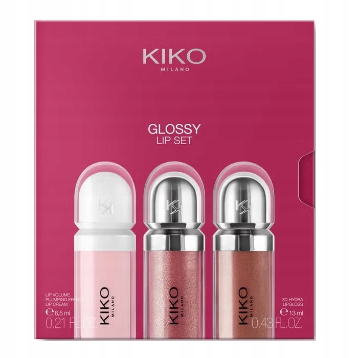 Glossy Lip Set zestaw błyszczyk i krem do pielęgnacji ust