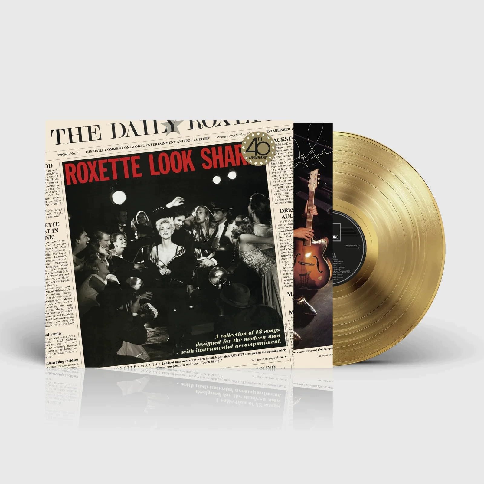 Roxette Look Sharp (40th Anniversary) Lp Winyl (gold)