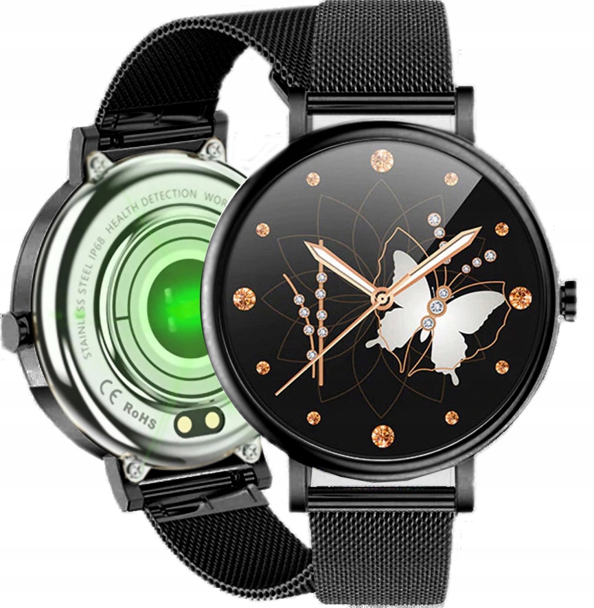 Dámské hodinky Chytré Hodinky Rubicon dámské multifunkční Měření Menu Pl