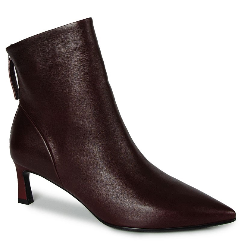 S.barski CR62-3169 Bordové Kotníkové Boty 39
