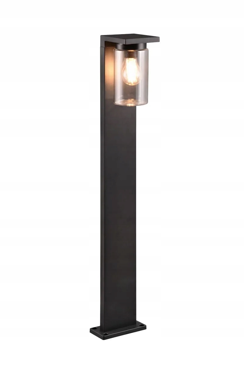 Vonkajšia lampa Trio Ardila 100 cm, senzor súmraku, čierna, IP44