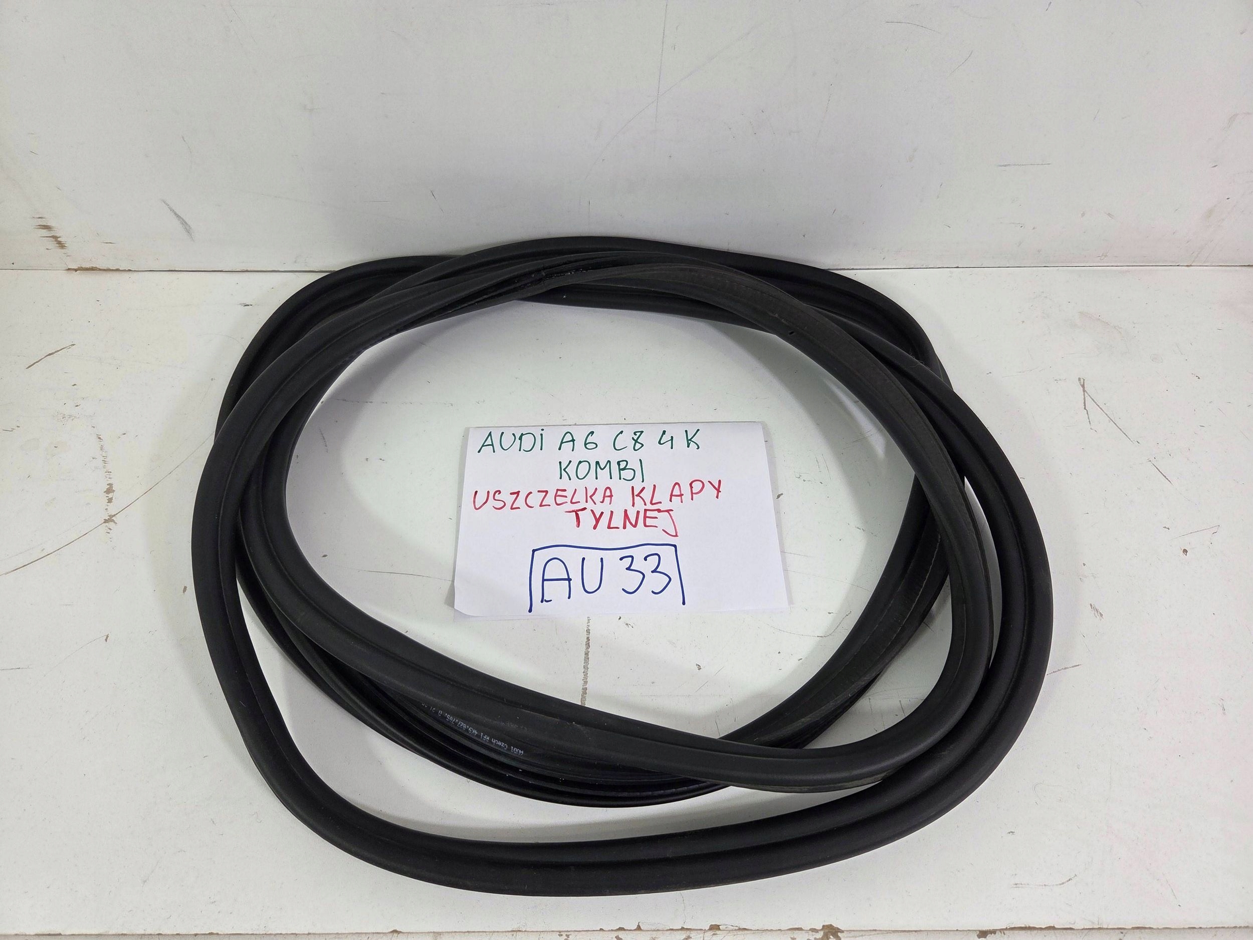 Audi A6 S6 C8 4K gasket bonnet boot 4K9827705D (AU33)