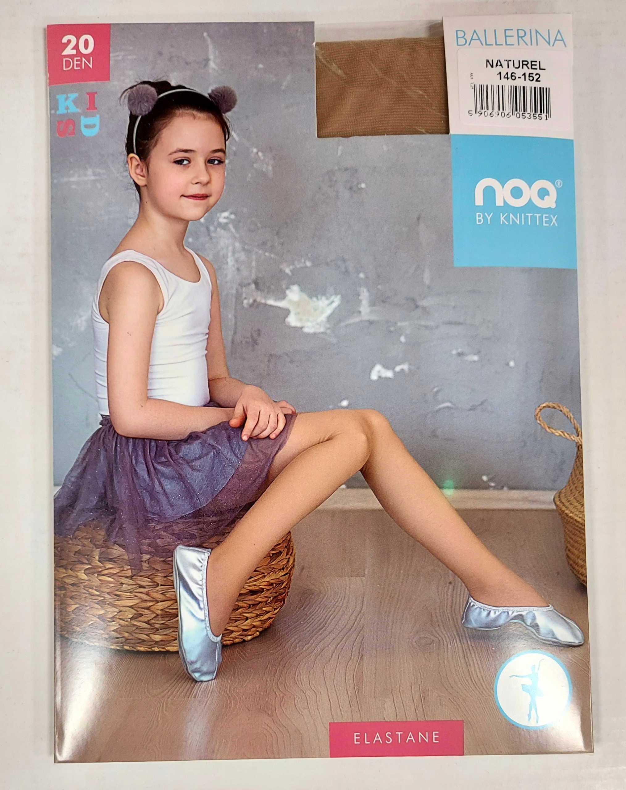 RAJSTOPY BALLERINA CIELISTE BEZMAJTKOWE R 134-140 Marka Knittex