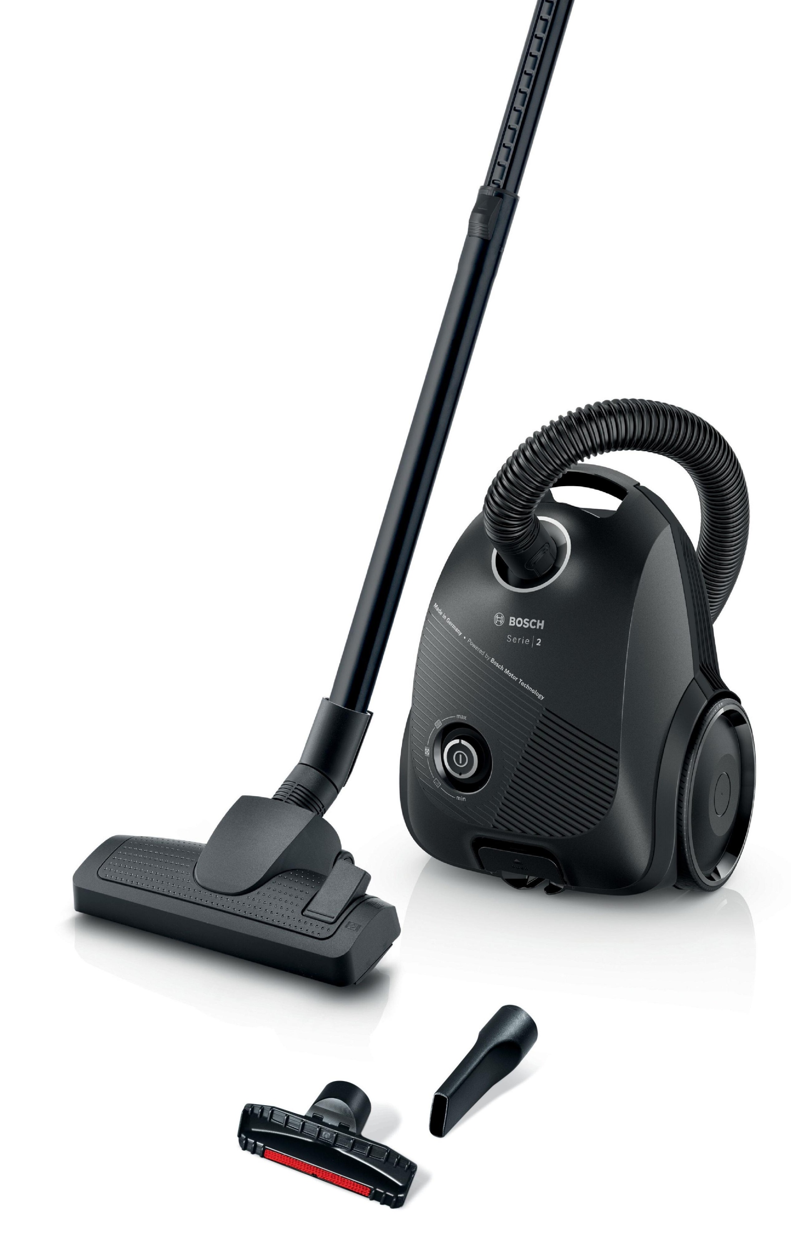 Tradiční Vysavač Bosch se sáčkem, výkonný 2200 W, 3,5 l, tichý, antistatický