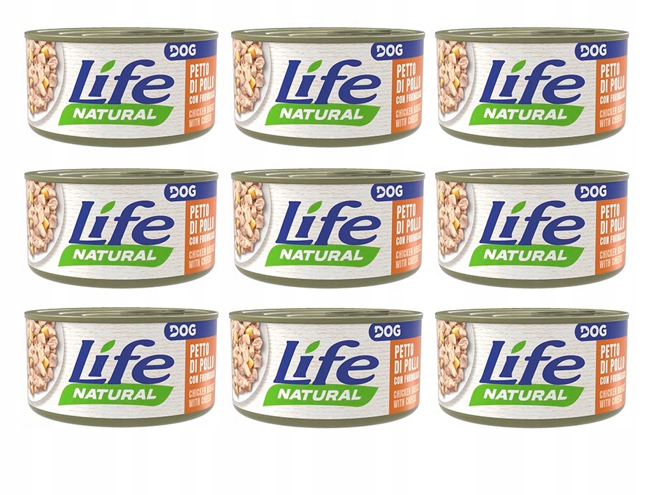 Life Dog konzerva 90g Chicken Cheese