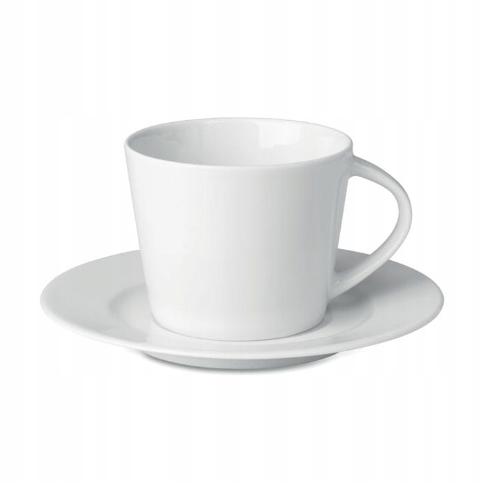 

Porcelanowa Biała Filiżanka Ze Spodkiem 160 ML