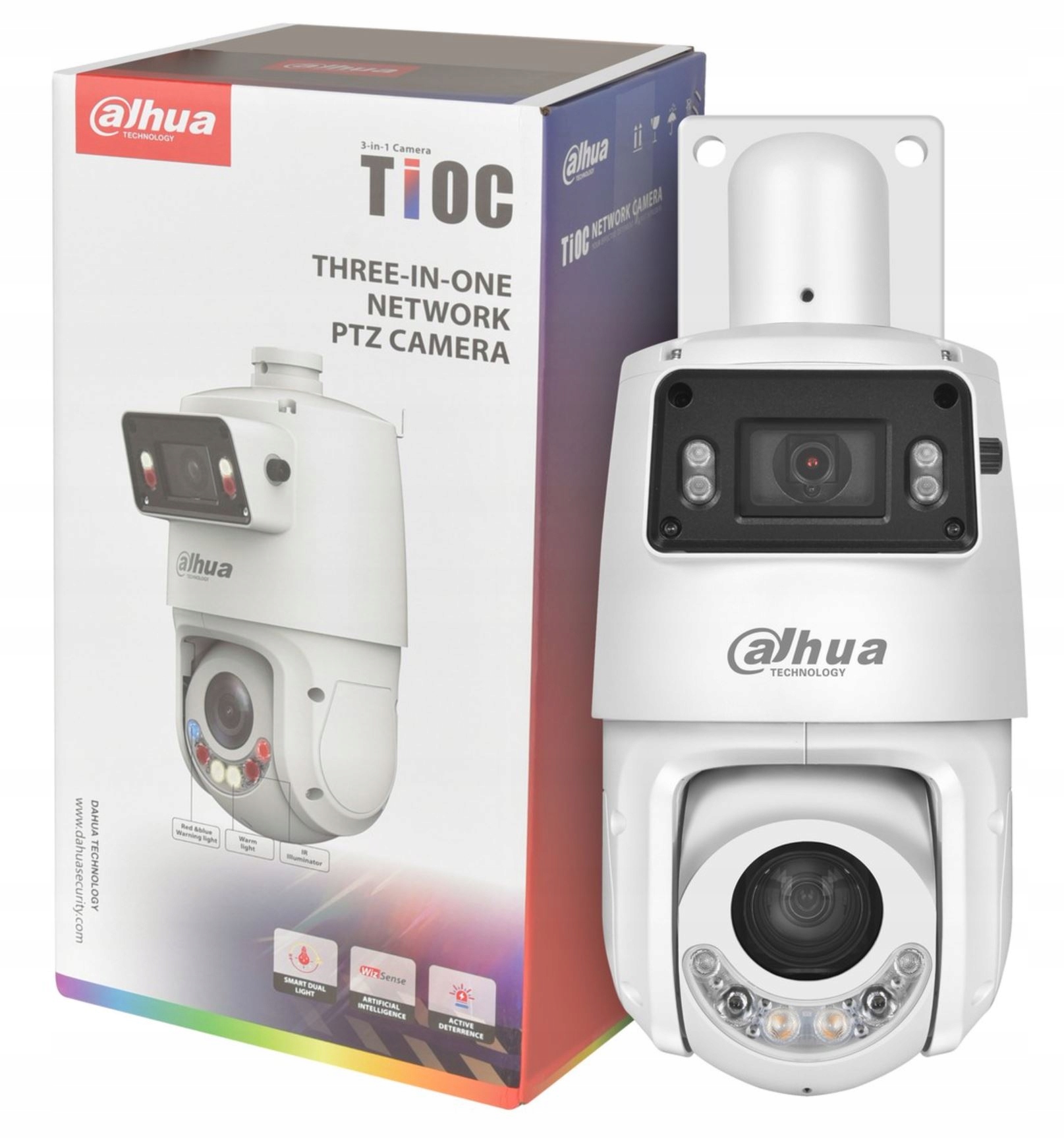 Otočná kamera 4MPx Dual Dahua SDT4E425-4F-GB-A-PV1 Analytika