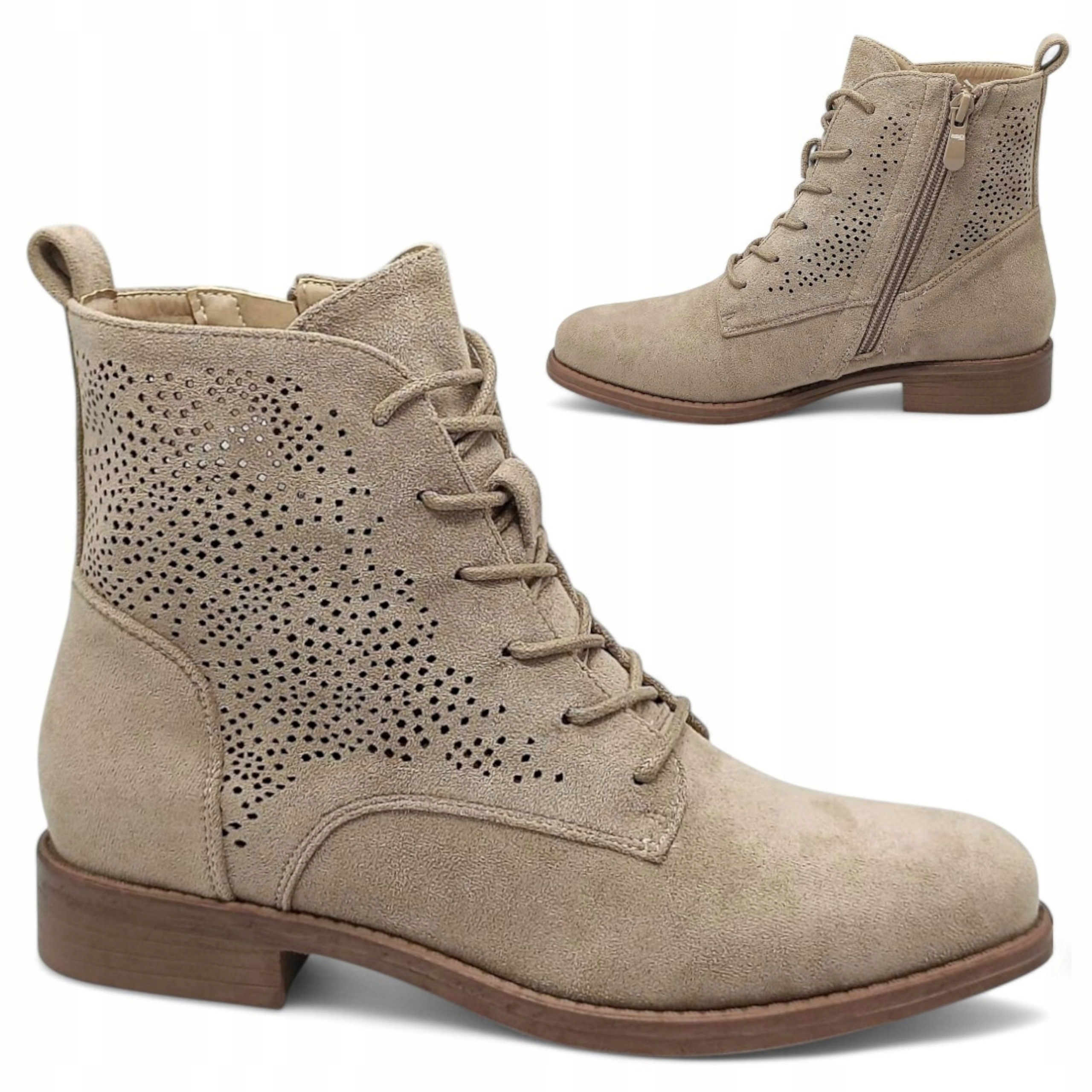 Dámské ažurové Kotníkové Boty Jaro Léto Zámek Prodyšné Kovbojské Boty S.Barski 37