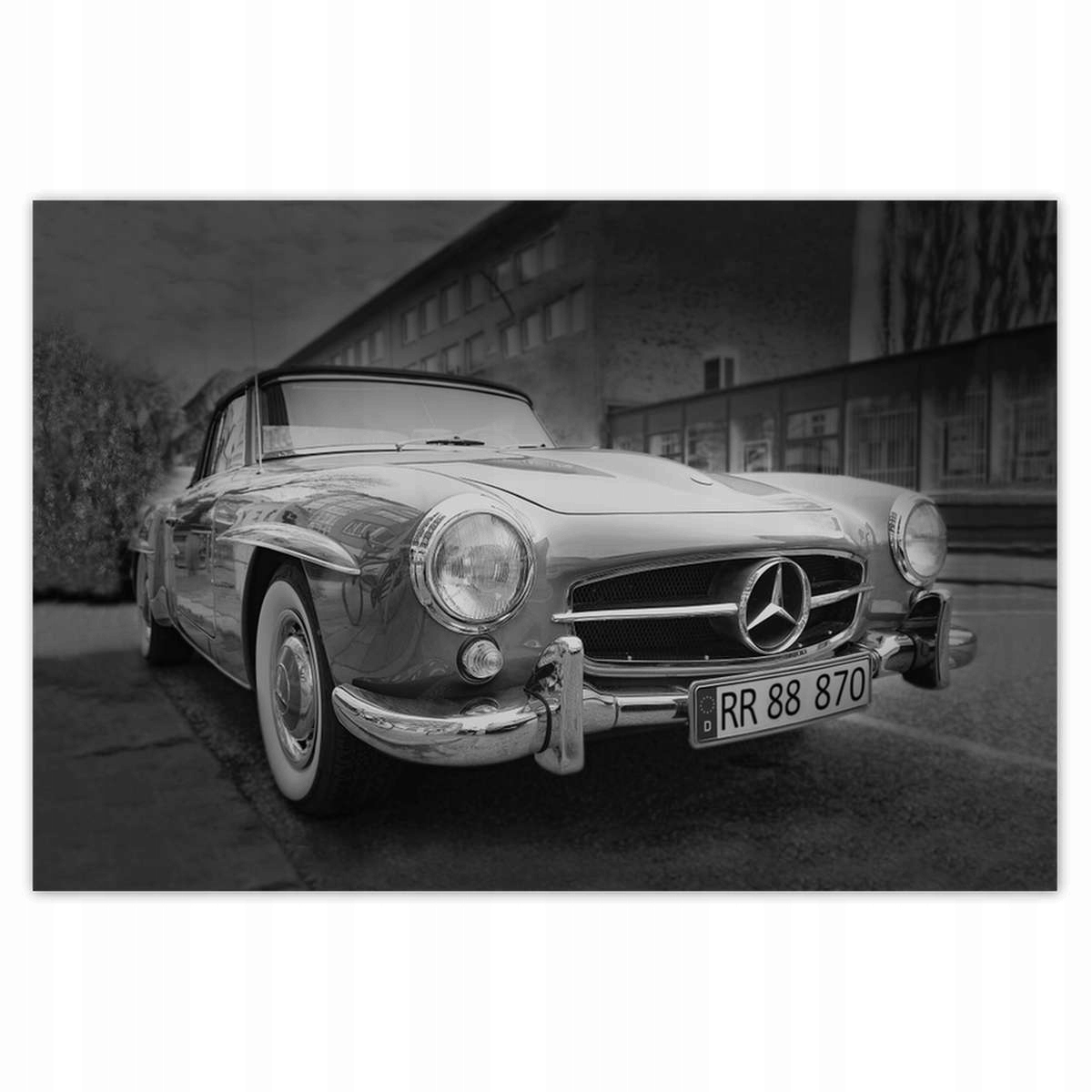 Plakáty 200x135 Mercedes Křídlo Auto