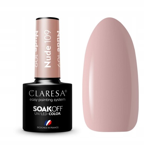 

Claresa Lakier Hybrydowy Uv/led Nude 109
