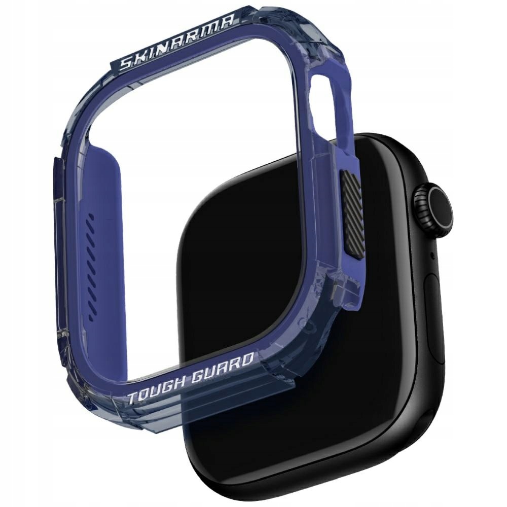 Pouzdro Skinarma Atom pro Apple Watch 46 mm, tmavě modré