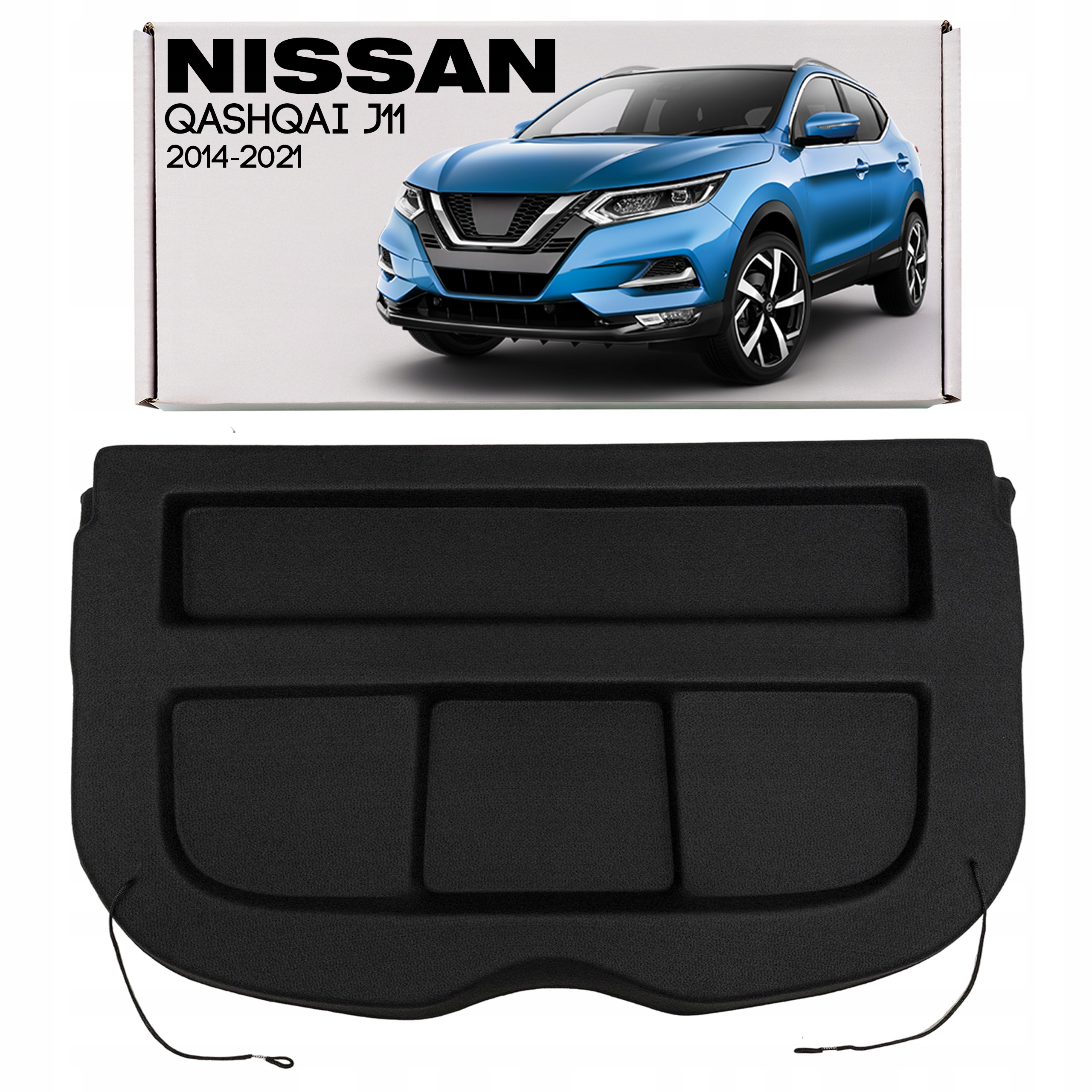 Nissan Qashqai II J11 2014-2021 Polička Do Zavazadlového Prostoru 79910-4EA0A Nová Černá