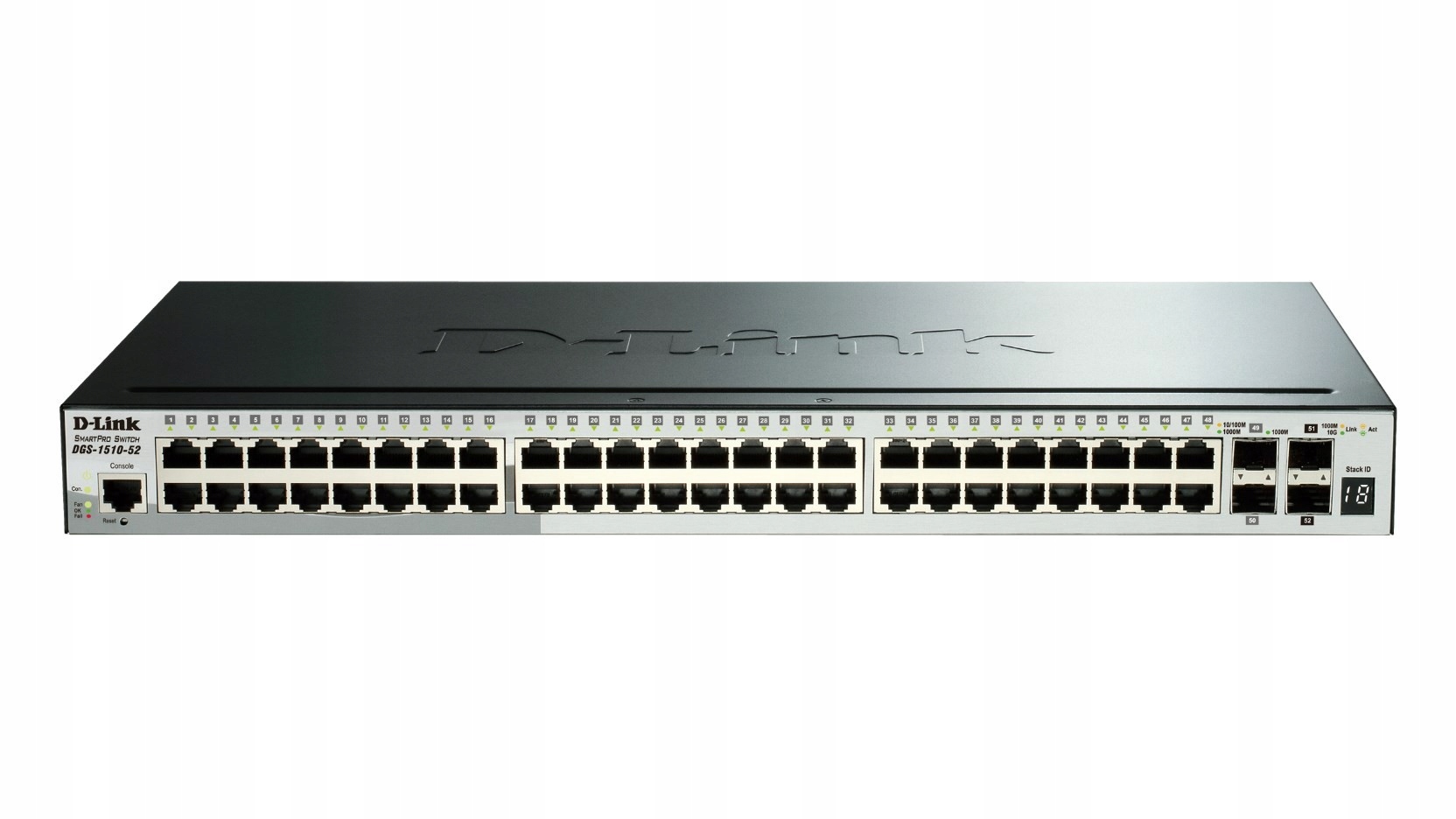D-LINK 20-Port Gigabit Stackable SmartPro Switch including 2 SFP ports and 2 x 10G SFP+ ports — 5