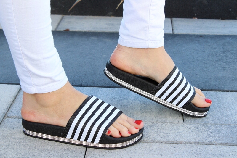 Mieniące Klapki Gruba Podeszwa Cekiny Kolory 37 Kolekcja inna