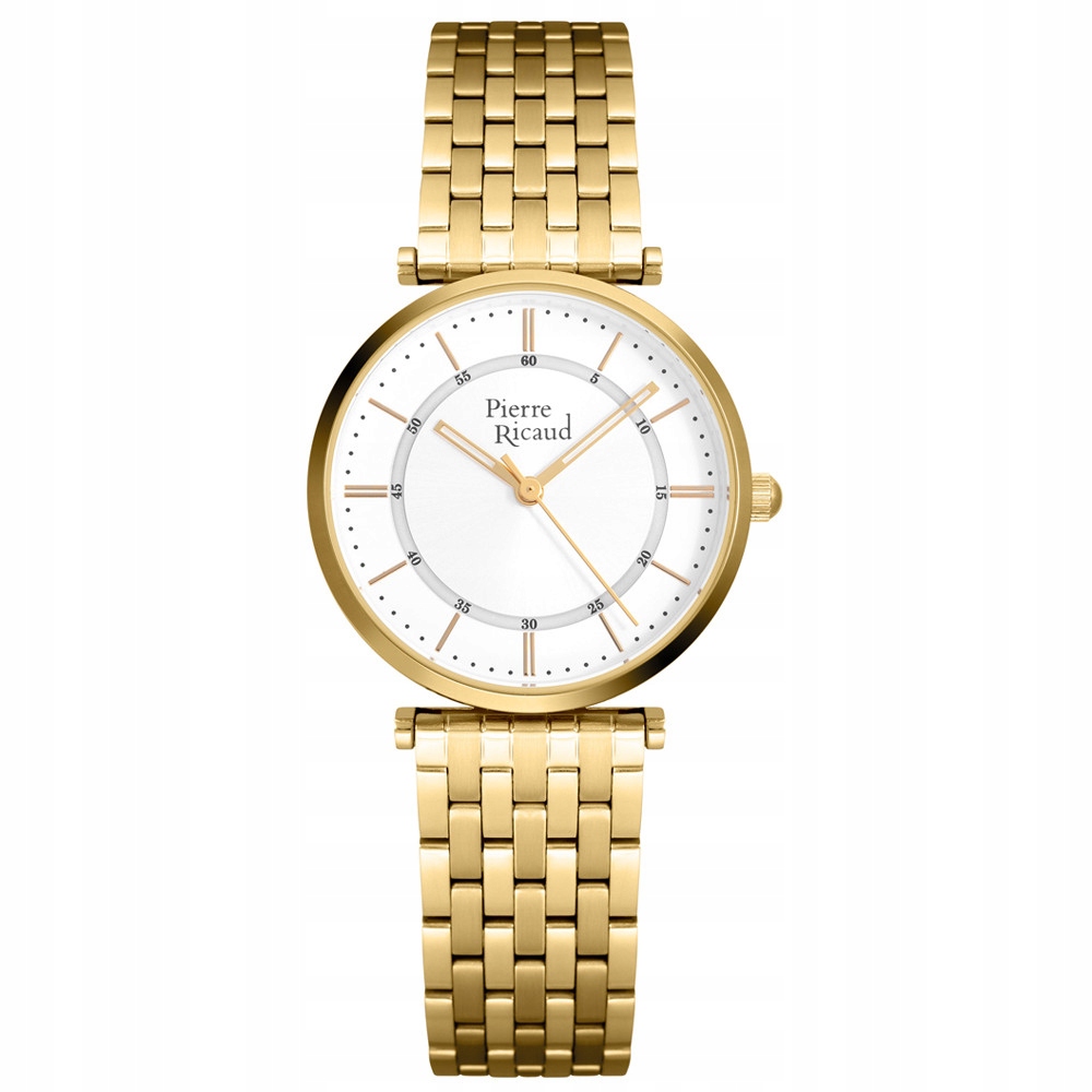 Dámské hodinky Pierre Ricaud P51038.1113Q zlaté