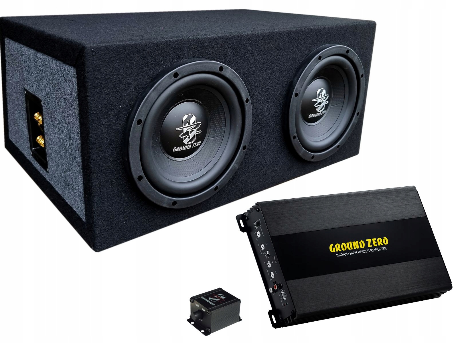 Ground Zero Gziw 200-2BR Bass Kit pod zosilňovač káblov