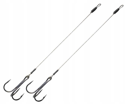 Przypon stalowy York Bait Rigging Leader 10 cm 15 kg