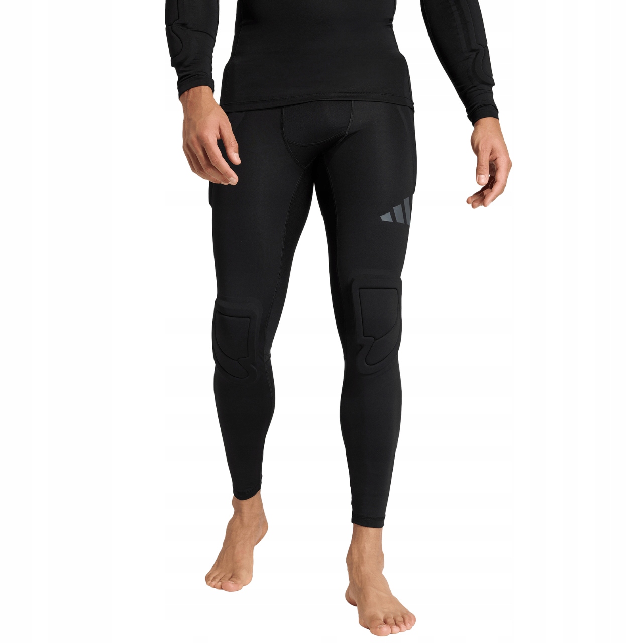 Legginsy bramkarskie męskie adidas Padded Goalkeeper Baselayer Long JZ9224