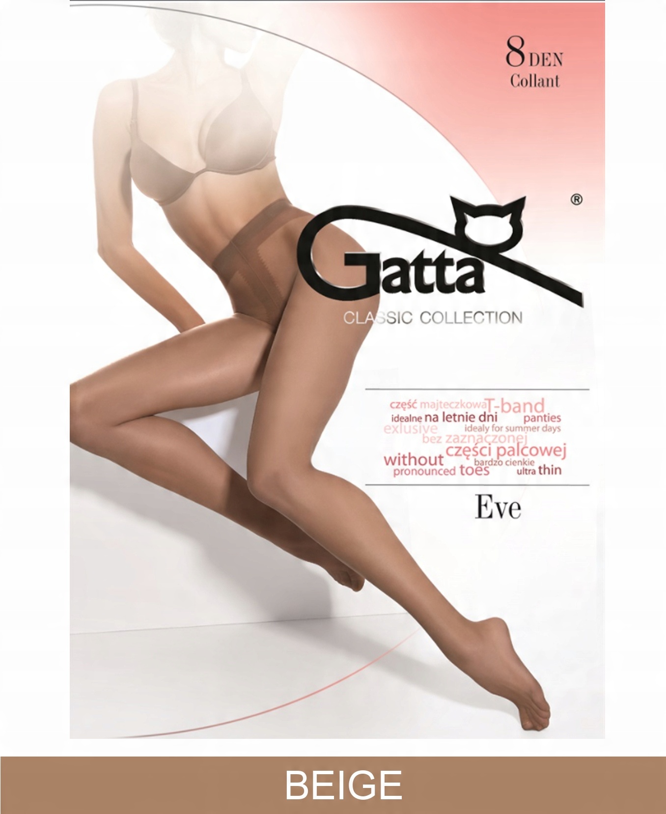 

Gatta Eve Rajstopy damskie Lycr wz.00/2-S/Beige