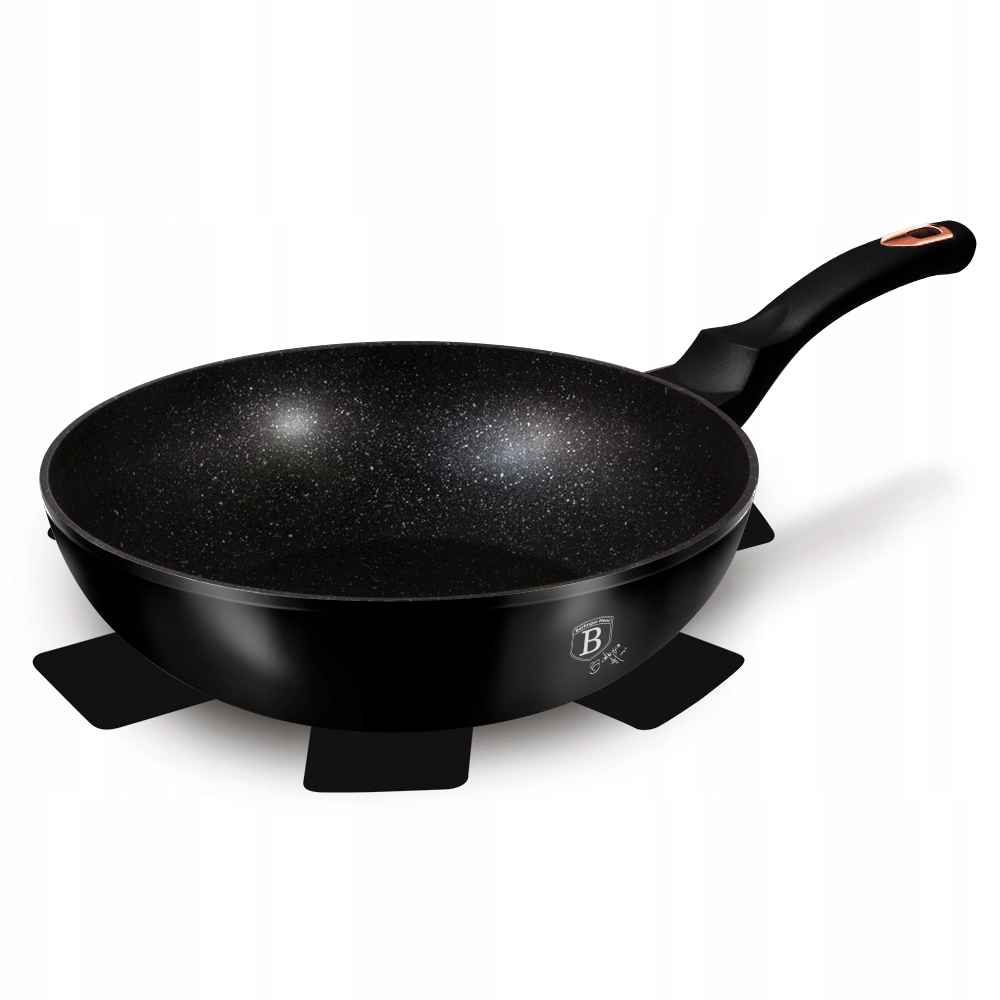 Wok Patelnia Berlinger Haus 30 cm czarna Marka Berlinger Haus