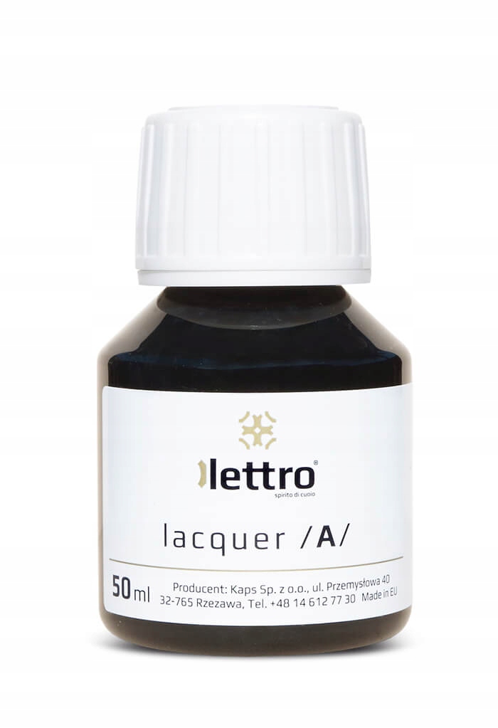 DwuSkładnikowa Farba do Skóry i podeszw 101 biały Marka Lettro