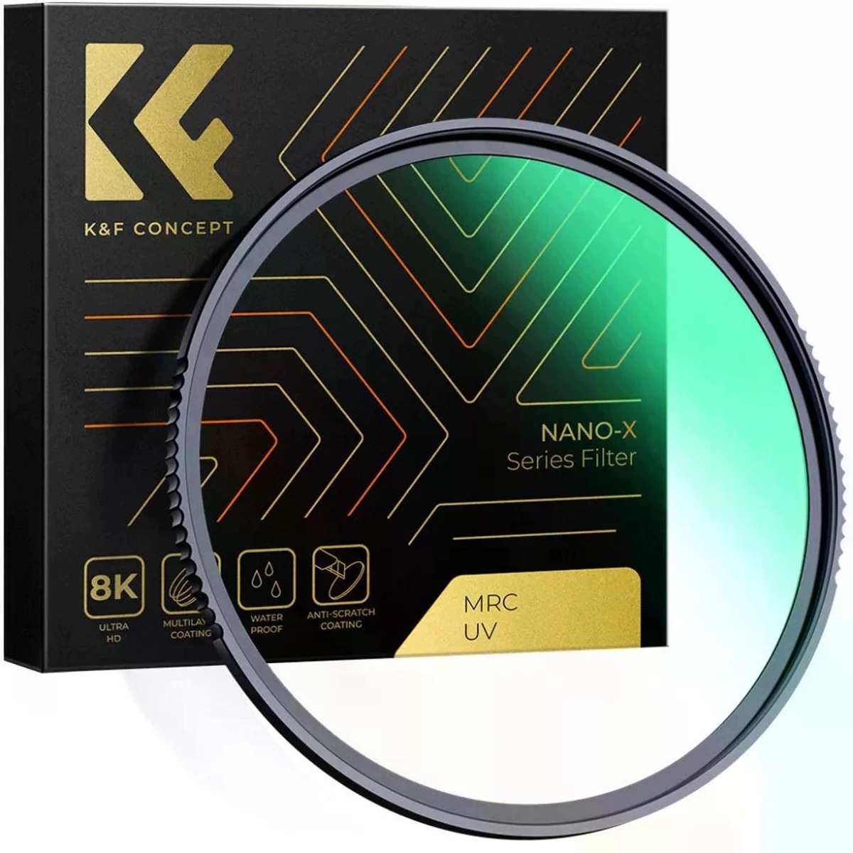 Uv filtr K&f Concept 127mm Mrc