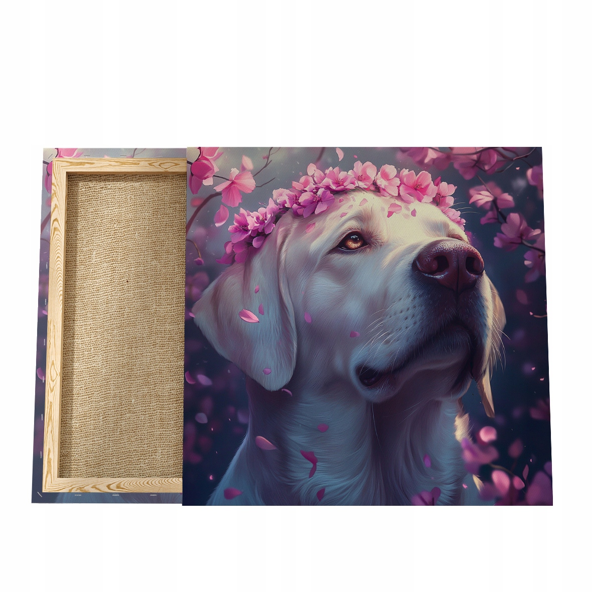 Obraz se psem Plátno Labrador Obraz s labradorem Pes Obraz, Portrét psa