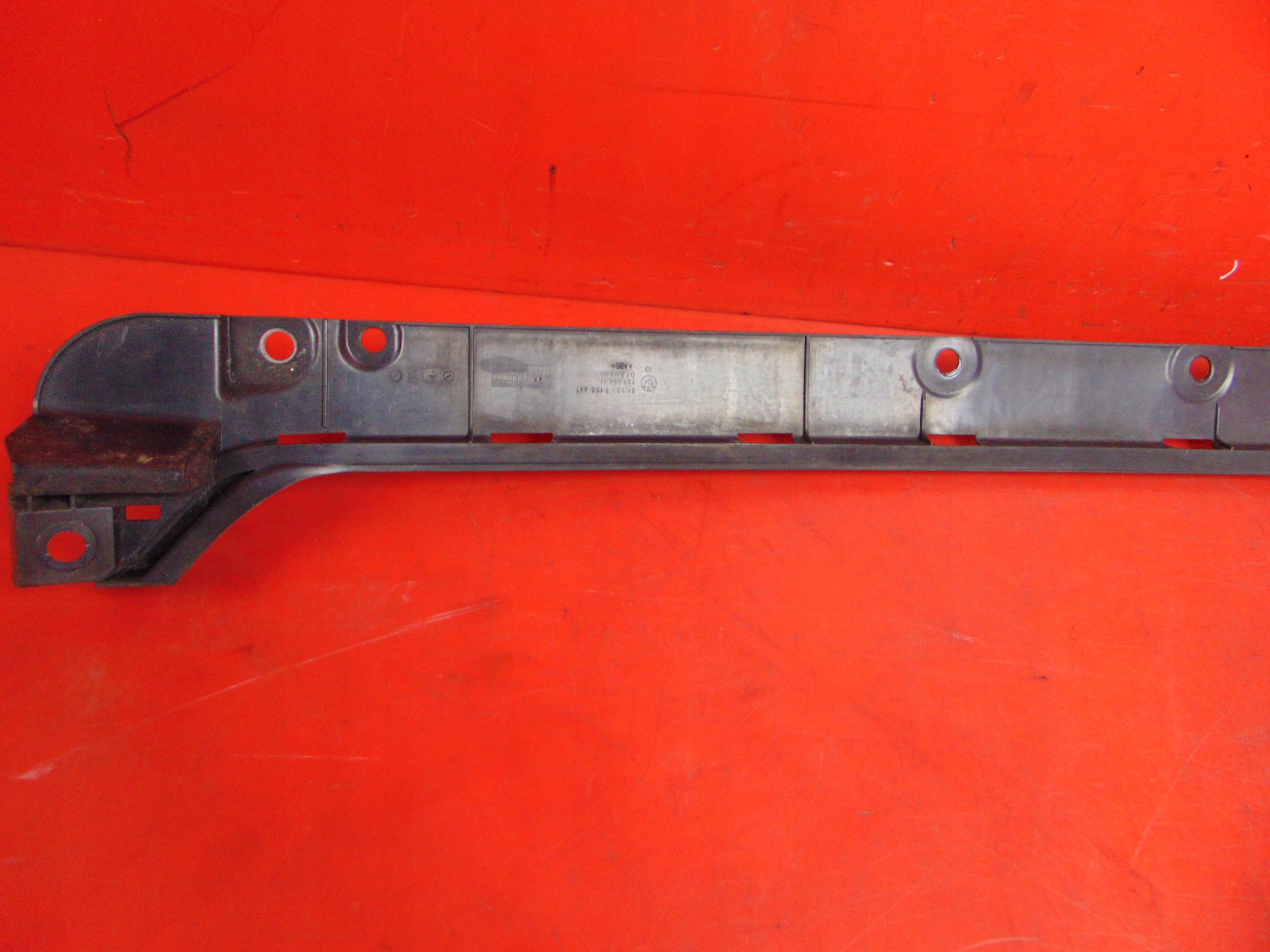 BMW 7 E65 SUPPORT SUPPORT PLAQUE PARE CHOC ARRIÈRE 7155447