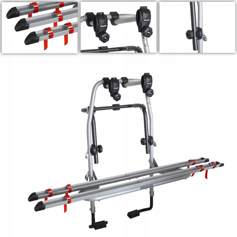 Bagażnik Rowerowy na Klapę Uchwyt na 2 Rowery do Mazda CX30 od 2019