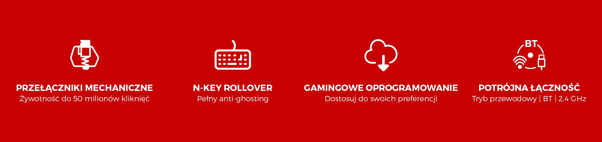 Thor 660 G2 keyboard Us black Genesis