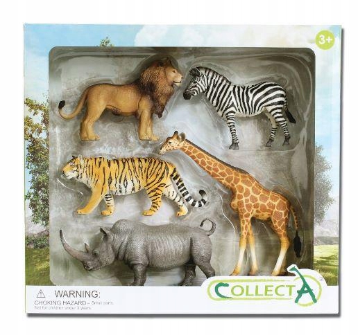 

Zwierzęta Dzikie Zestaw 5 Szt. - CollectA - 84108