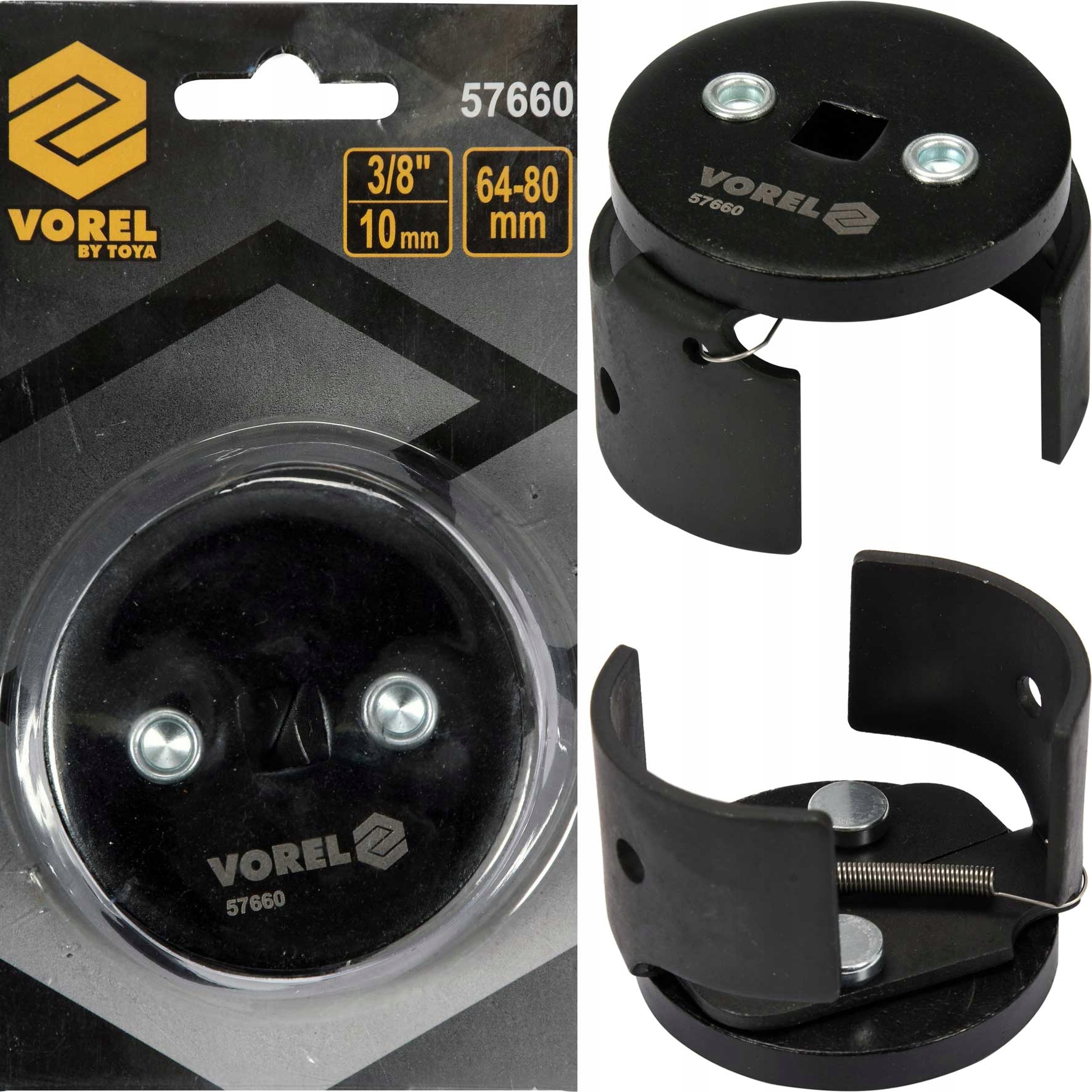 

Klucz Nastawny Nasadka Filtrów Oleju 64-80mm 3/8''