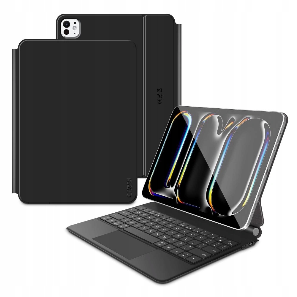 Pouzdro Tech-Protect SmartCase Magnetic pro iPad Pro 11“ 5 6 2024-2025 černé