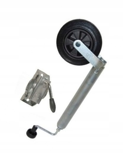 Polyamidové gumové kolo fi48 s úchytem pro odtahový vůz – nosnost 150 kg