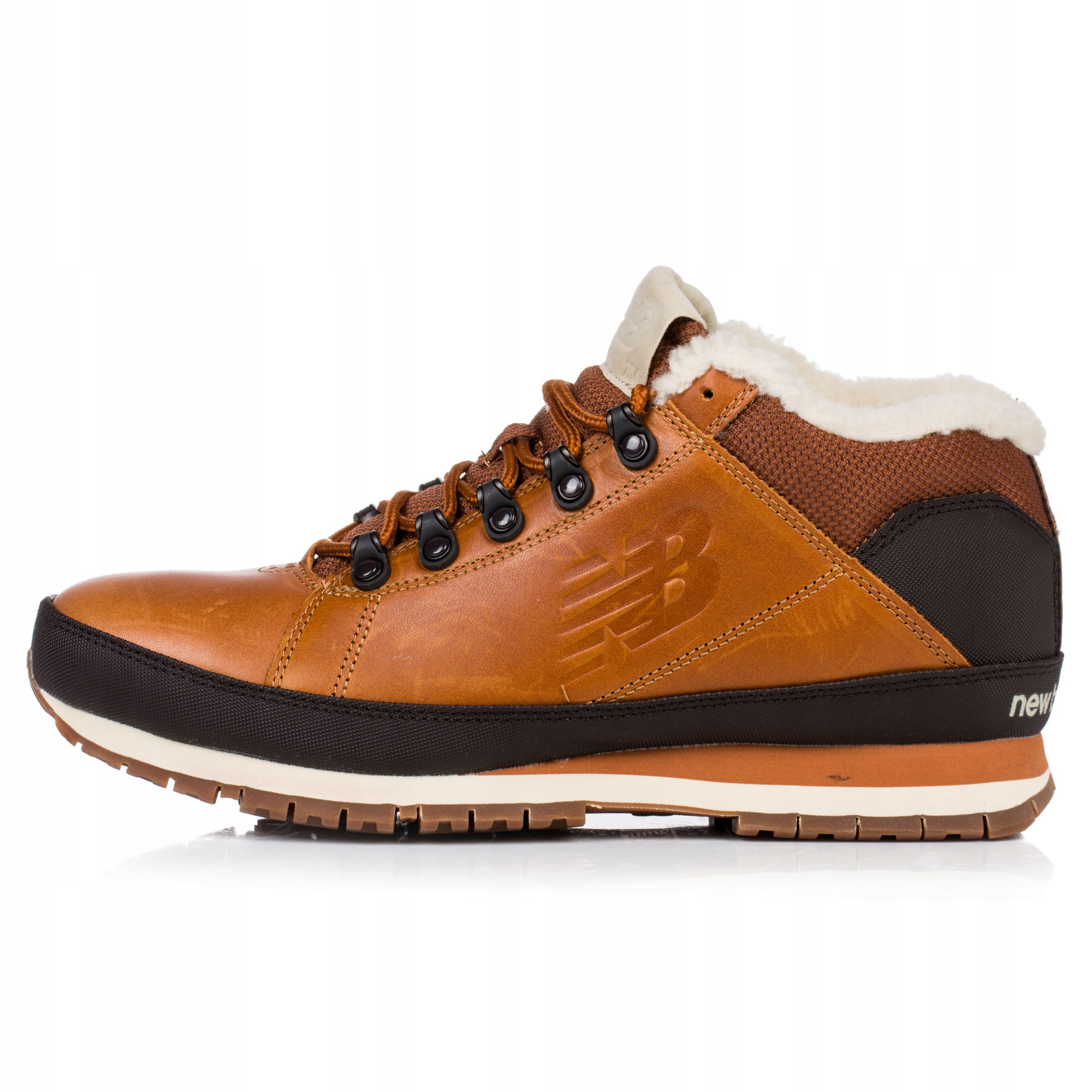 Buty m skie New Balance 754 br zowe zimowe H754LFT 14693376372