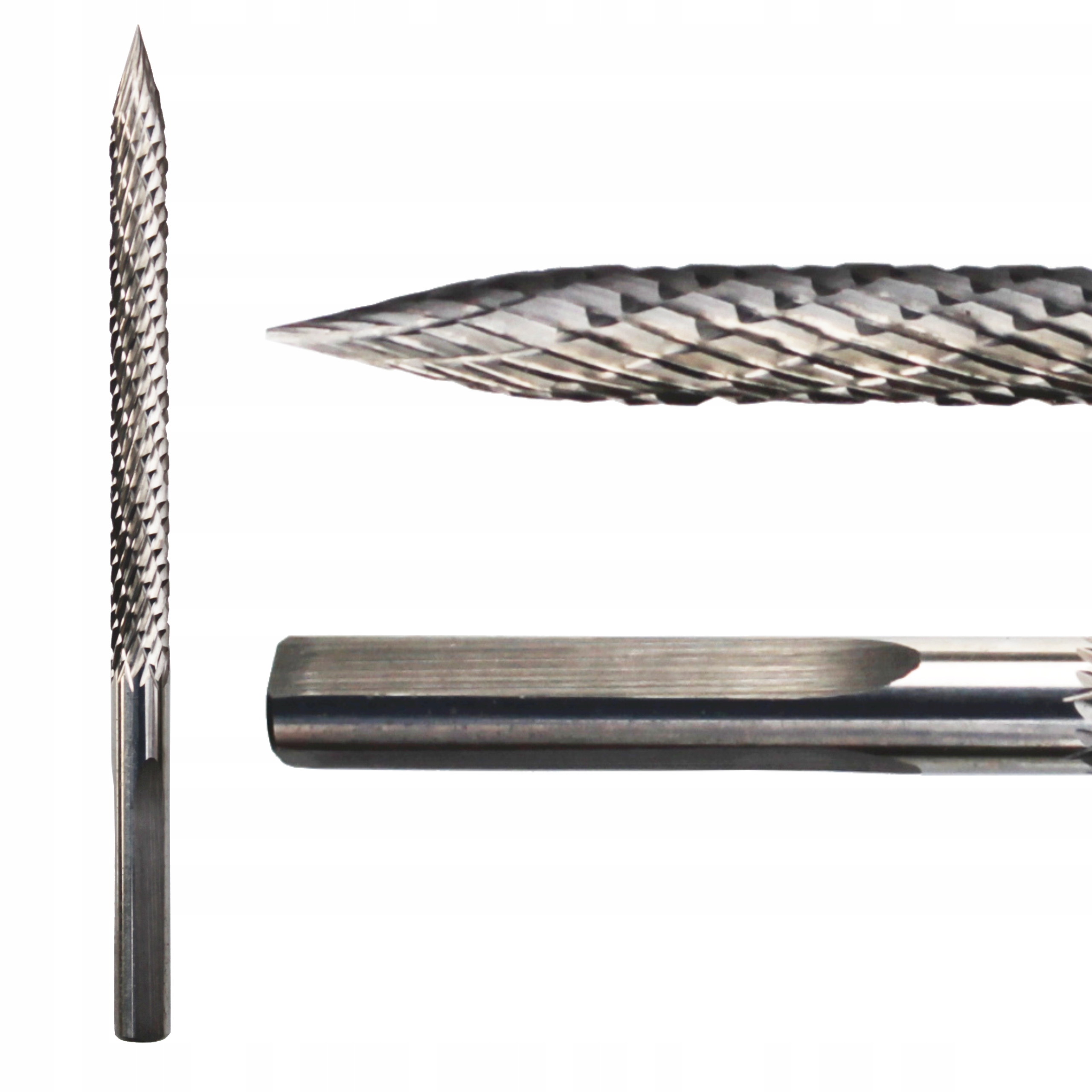 Fréza na opravu pneumatík z oceľového kordu, silná, 5,8 x 9 mm