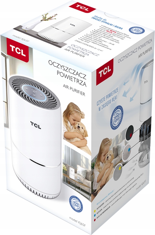 Oczyszczacz powietrza TCL KJ65F HEPA13 Marka TCL