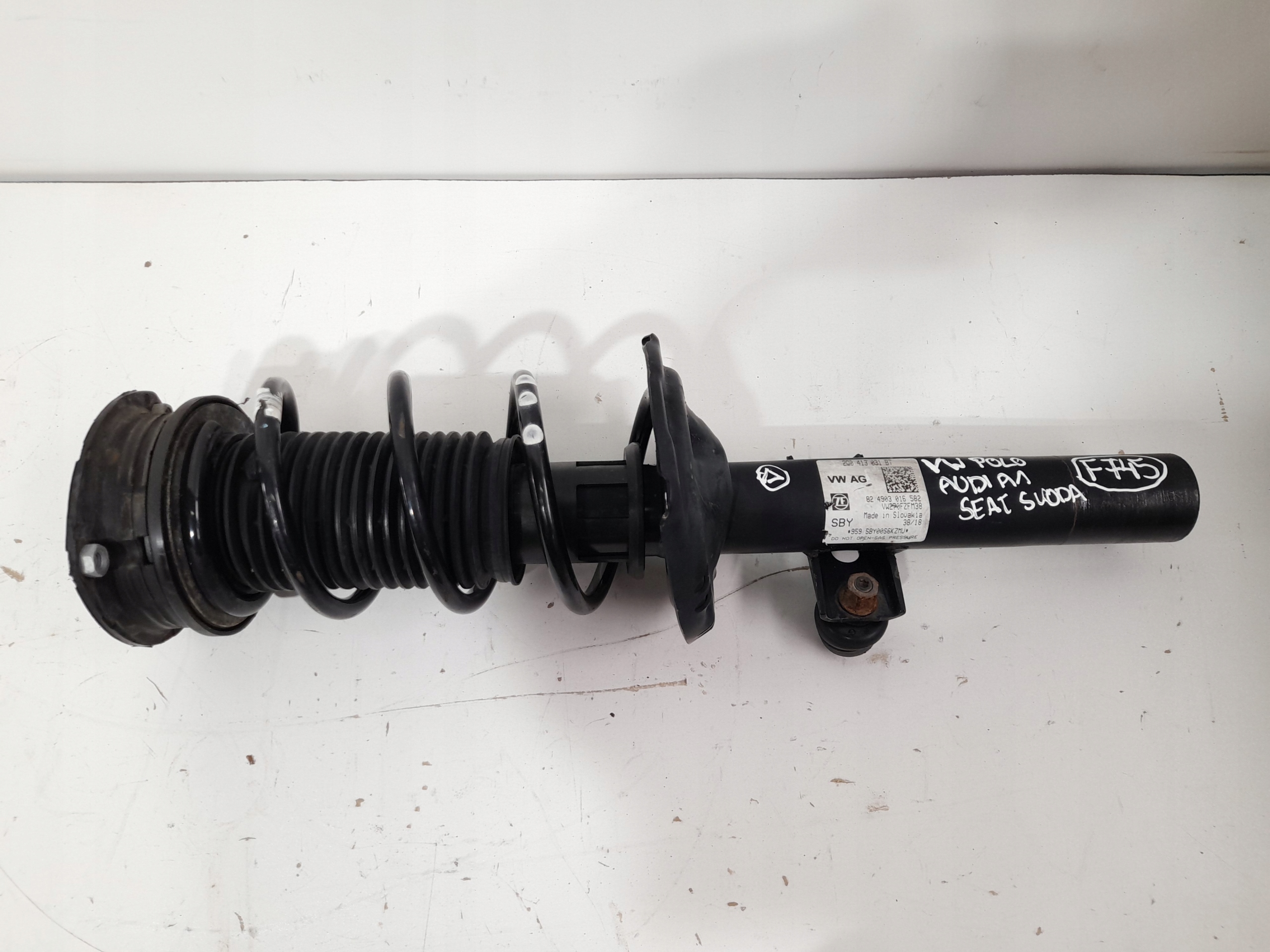 shock absorber left front VW POLO 2G 2Q0413031BT