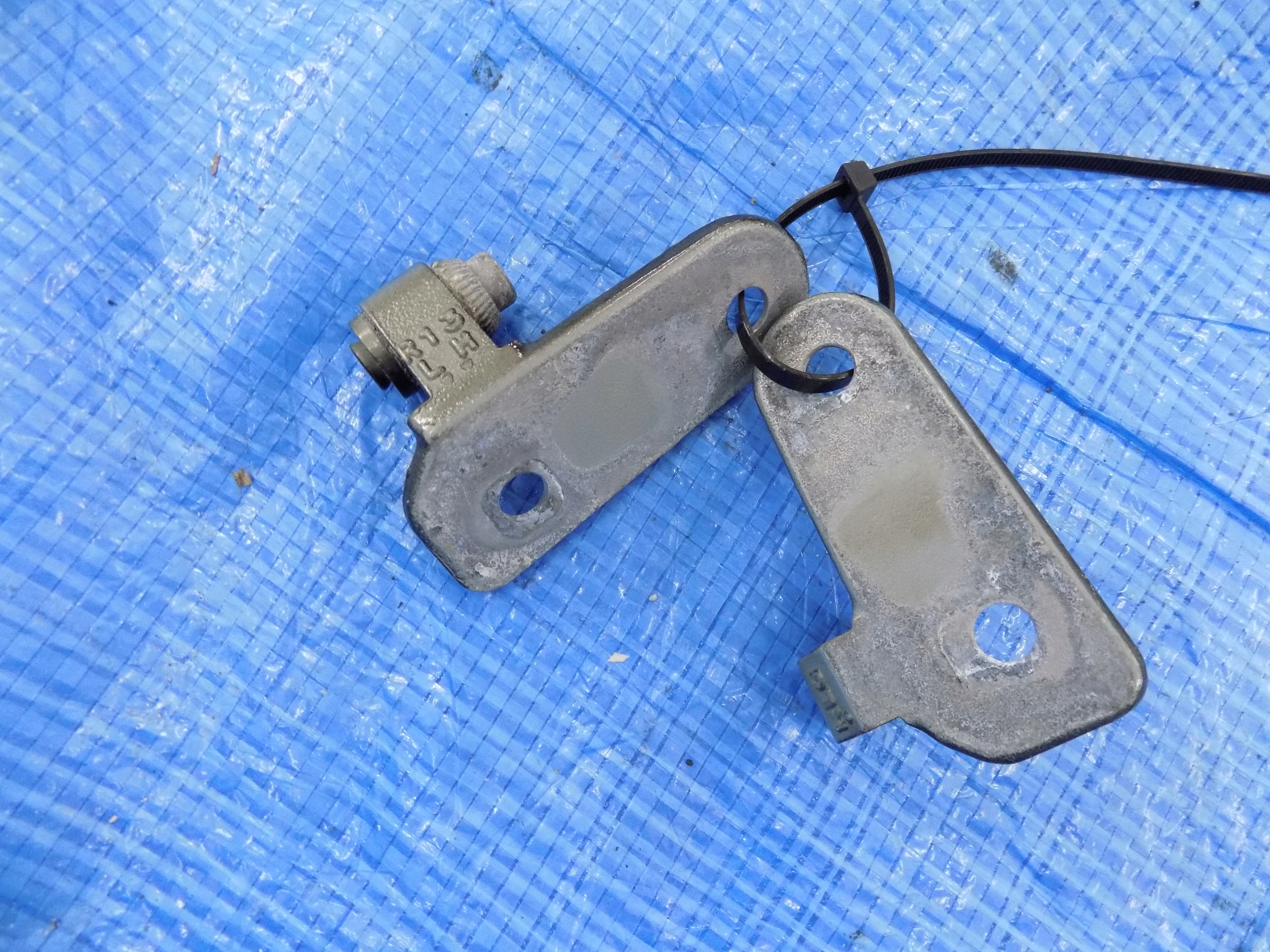hinge hinges door right rear part BMW X5 G05 20R