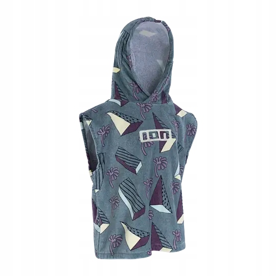 poncho ION Mini Grom crazy palms Rozmiar uniwersalny: Uniwersalny