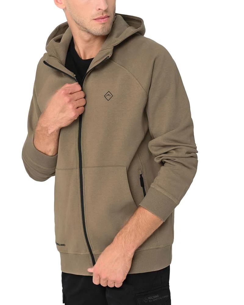 Pánská mikina s kapucí B-andre béžová 3XL