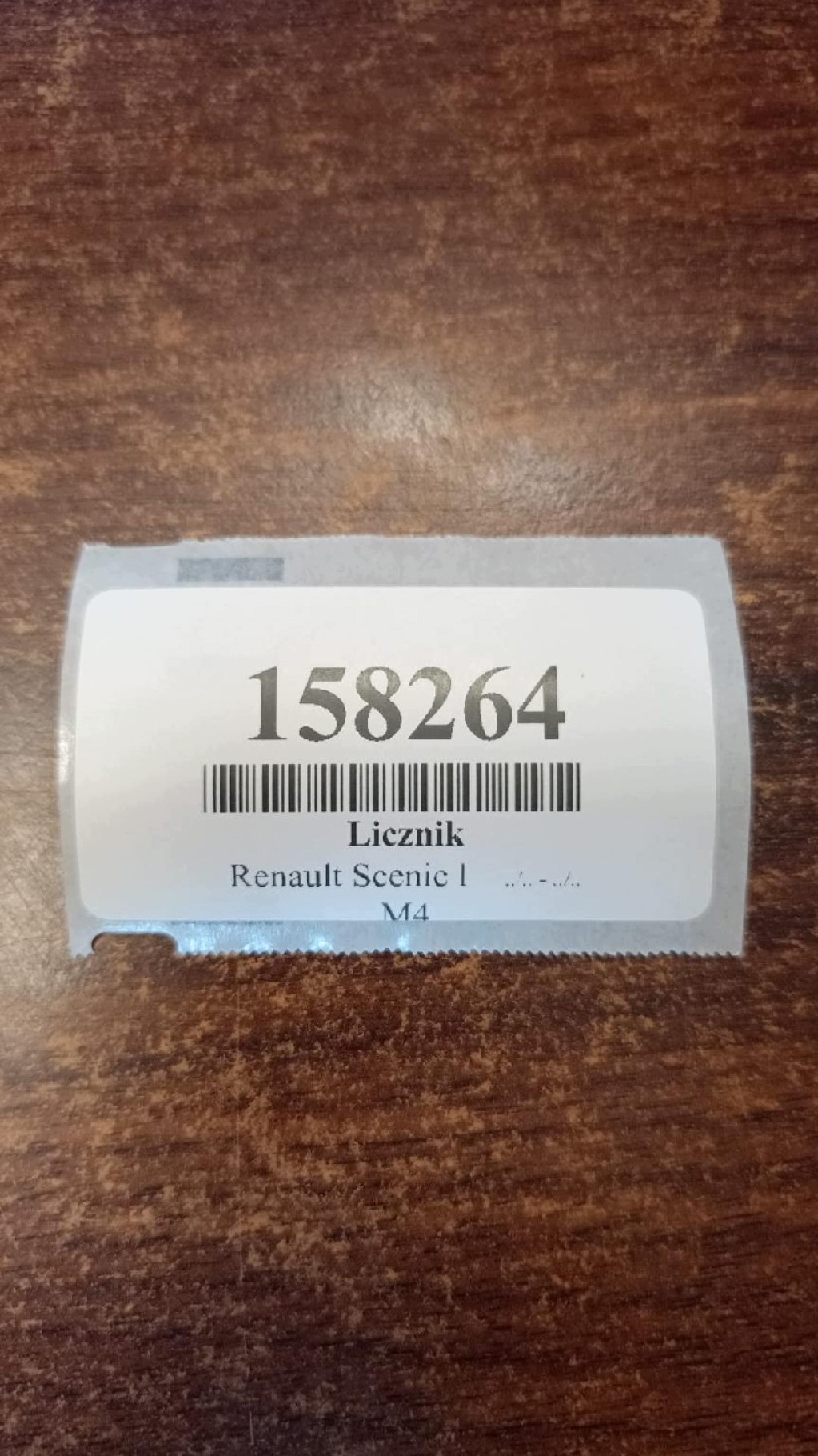 RENAULT SCENIC and dials P7700427900A
