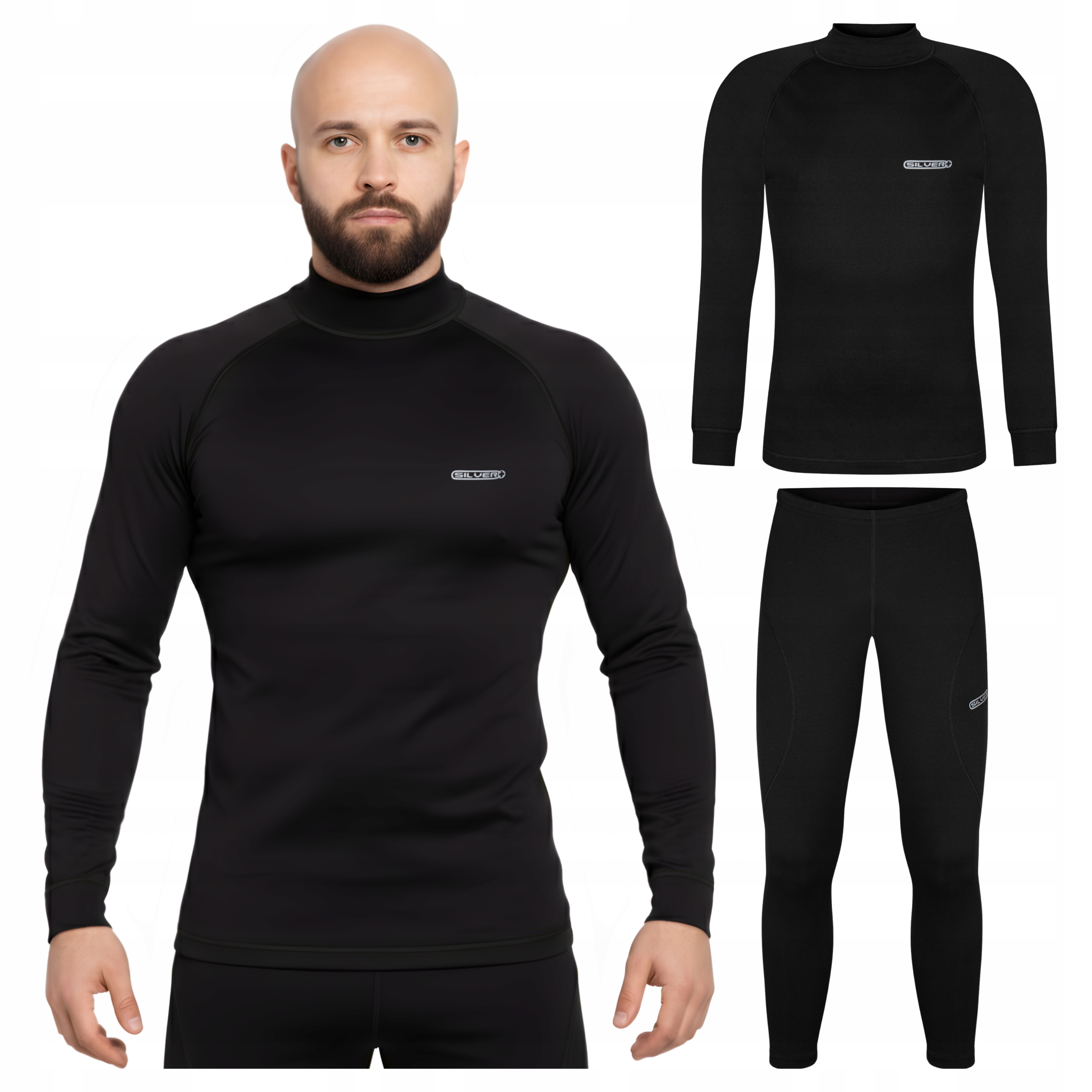 Pánské Termoaktivní Prádlo 3XL Zateplené Komplet Triko a Termo Kalhoty