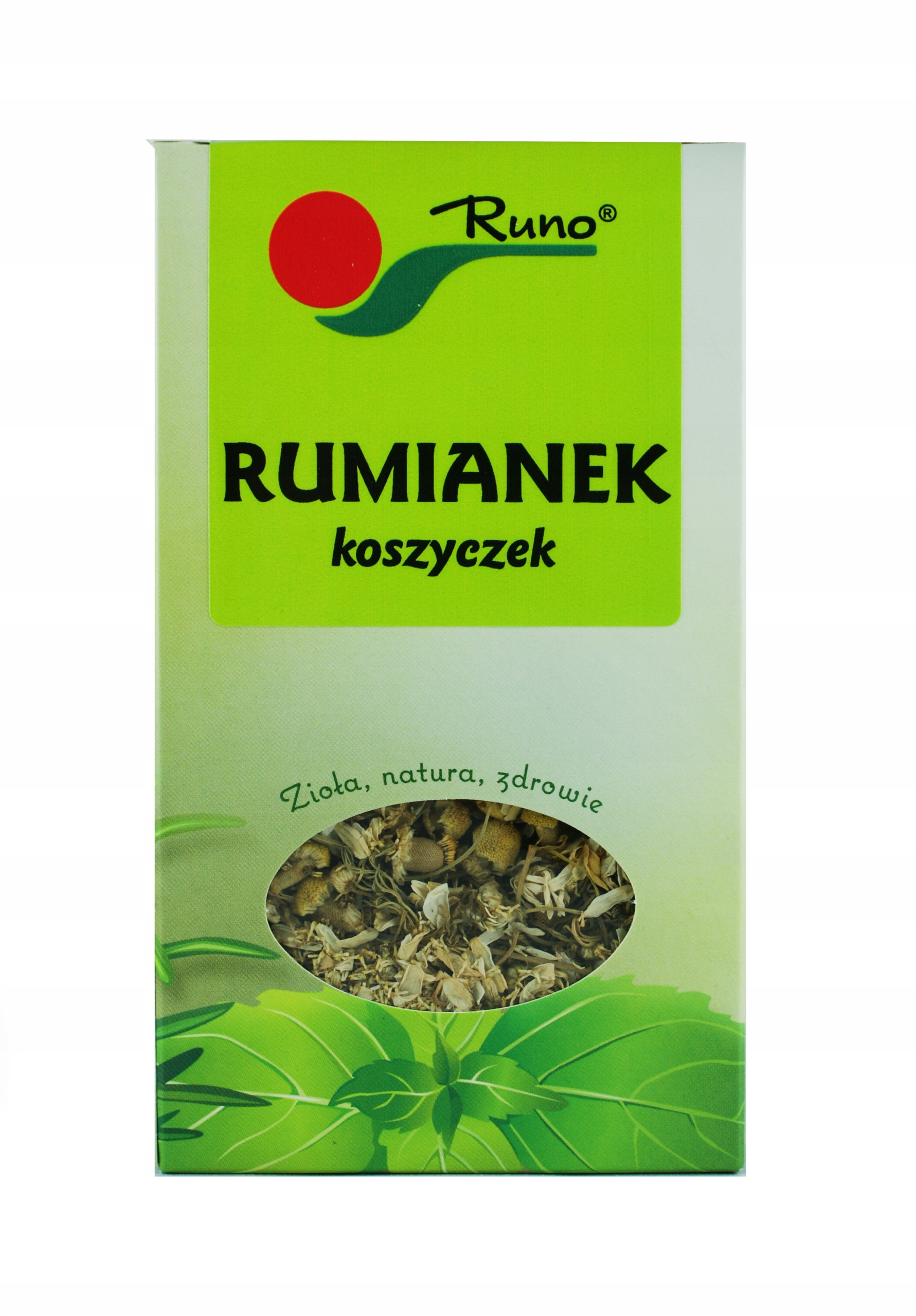 

Rumianek koszyczek 25g Przeciwzapalnie, Trawienie