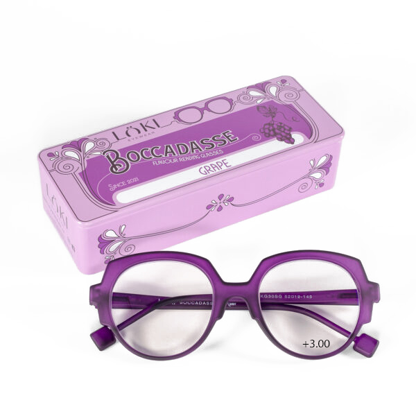 +3.0 Plusy Loki Italy Okulary do komputera Blue Block okulary do czytania