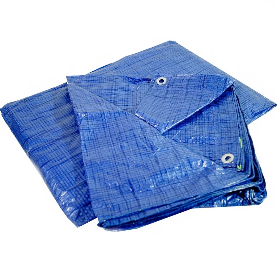 Plandeka ochronna wodoodporna trwała niebieska plandeki okrycie 10x12m