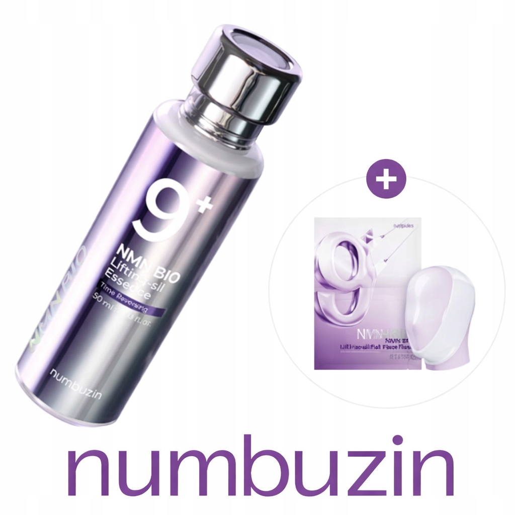 Zestaw Esencja Liftingująca Maska Numbuzin No.9 Nmn Bio Lifting Nad+