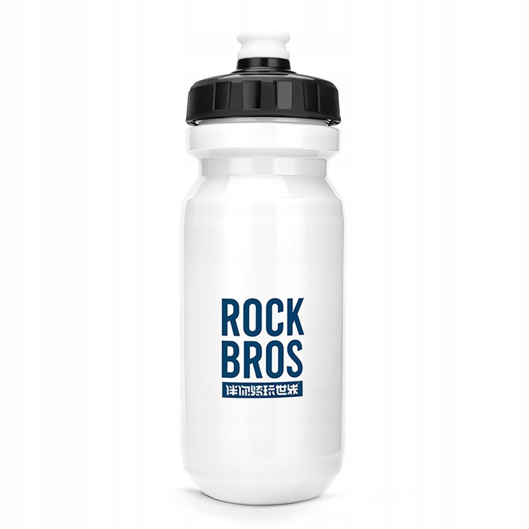 Bidon rowerowy butelka na wodę napoje 600 ml biały Rockbros