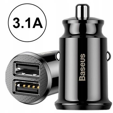 Baseus Ładowarka Samochodowa 2 x USB 3,1A Kod producenta CCALL-ML01